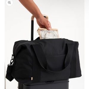 BEIS Beisics Duffle in Black NWOT